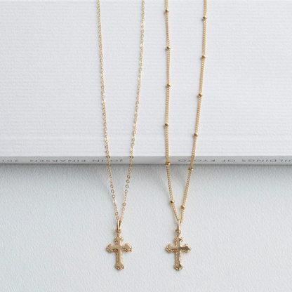 Serenity Cross Necklace