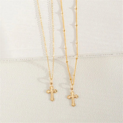 Serenity Cross Necklace