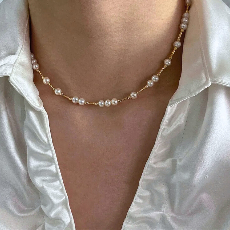 Ophelia Pearl Choker