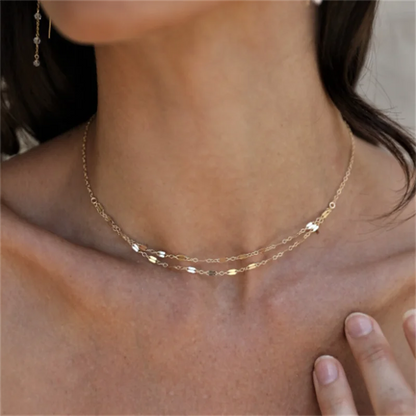 Verona Double Layer Necklace