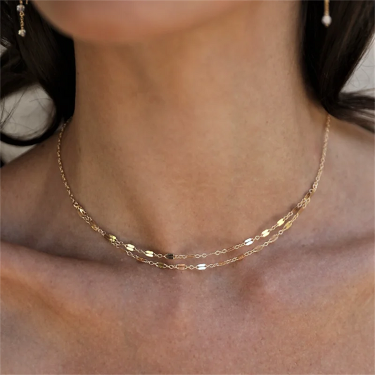 Verona Double Layer Necklace