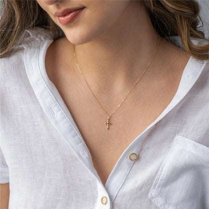 Serenity Cross Necklace