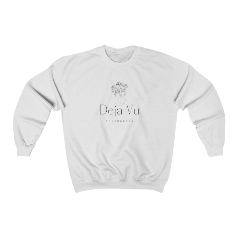 Flower Head DVA Crewneck Jumper - Deja Vu Apothecary