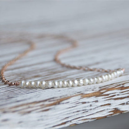 Cressida Pearl Bead Necklace