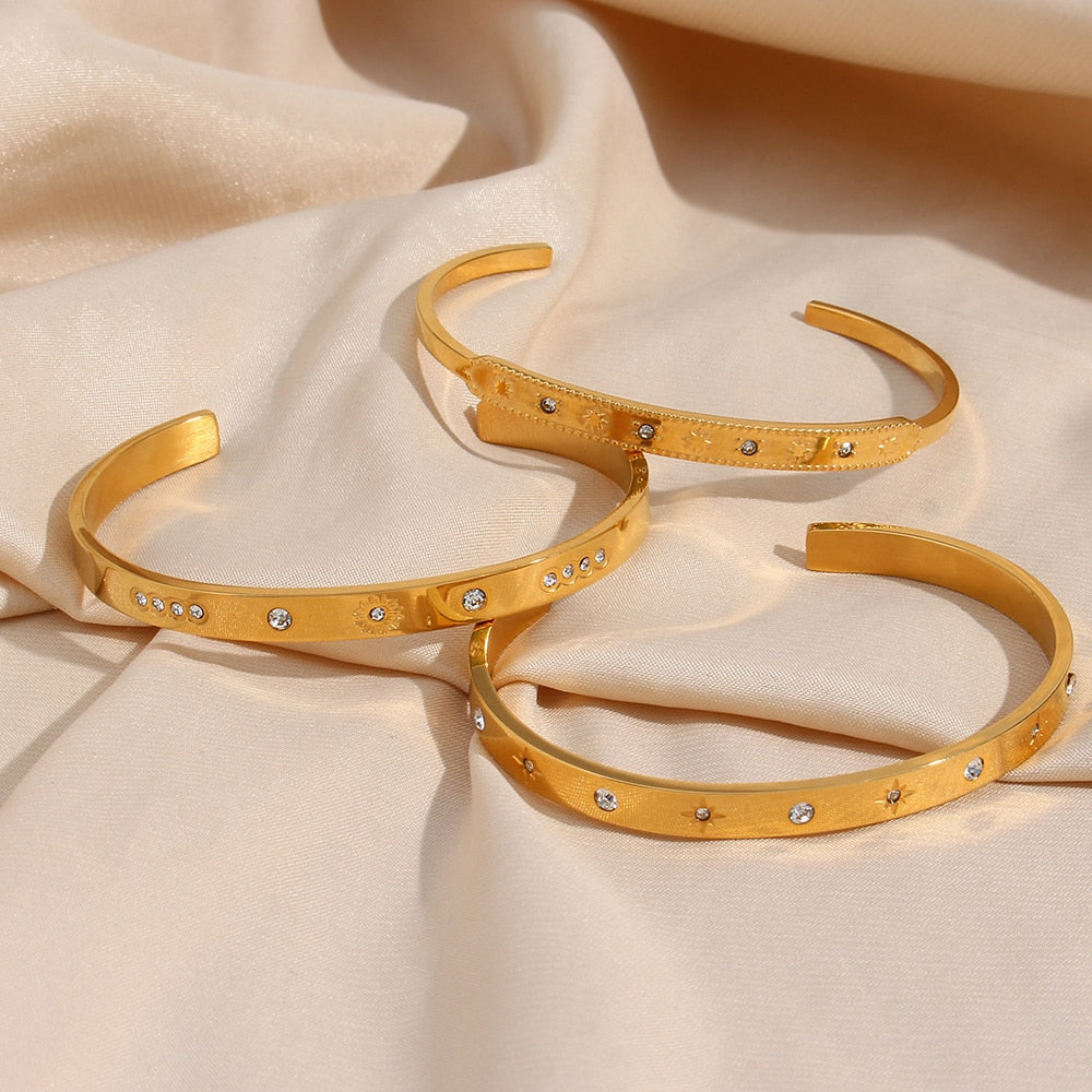 Pleiades Cuff in Gold - Deja Vu Apothecary