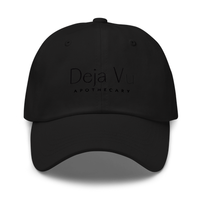 Fitted Baseball Cap | Black Stitch - Deja Vu Apothecary