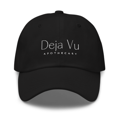 Fitted Baseball Cap | White Stitch - Deja Vu Apothecary