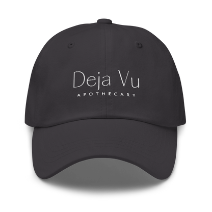 Fitted Baseball Cap | White Stitch - Deja Vu Apothecary