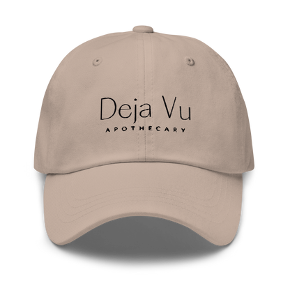 Fitted Baseball Cap | Black Stitch - Deja Vu Apothecary