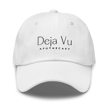 Fitted Baseball Cap | Black Stitch - Deja Vu Apothecary