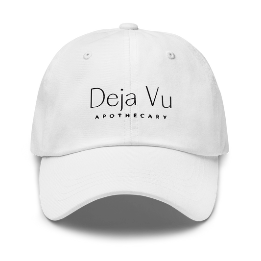 Fitted Baseball Cap | Black Stitch - Deja Vu Apothecary