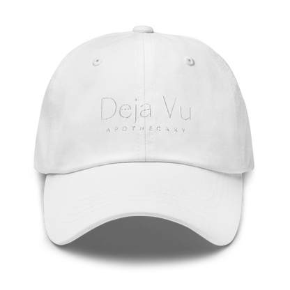 Fitted Baseball Cap | White Stitch - Deja Vu Apothecary