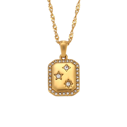 Lyra Pendant Necklace in Gold - Deja Vu Apothecary