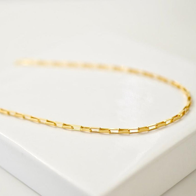 14K Gold Filled Link Chain Necklace - Deja Vu Apothecary