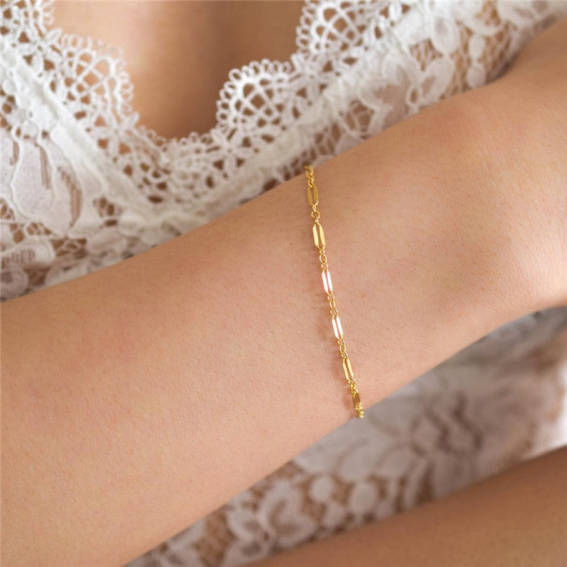 14K Gold Filled Chain Bracelet - Deja Vu Apothecary