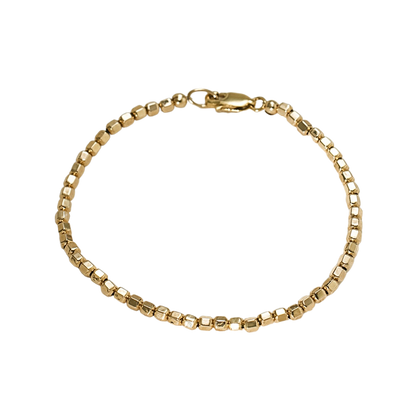 Anastasia Gold Bead Bracelet