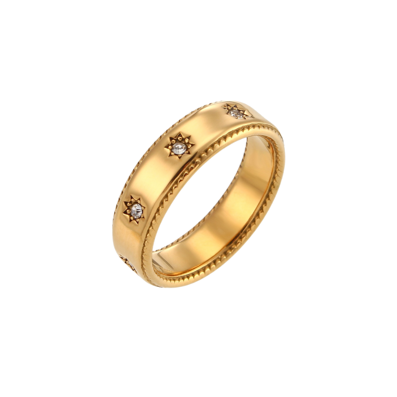 Vela Ring in Gold - Deja Vu Apothecary